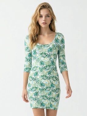 PERSIFOR | Kilpatrick Garden Dress 3/4 Sleeve XS